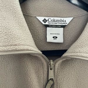 Men’s Columbia Fleece Zip Up Jacket